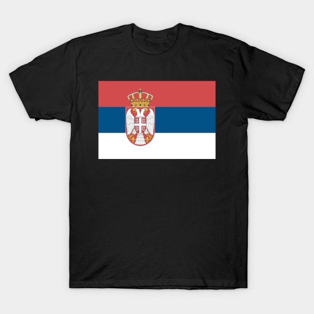 Serbia T-Shirt by Wickedcartoons